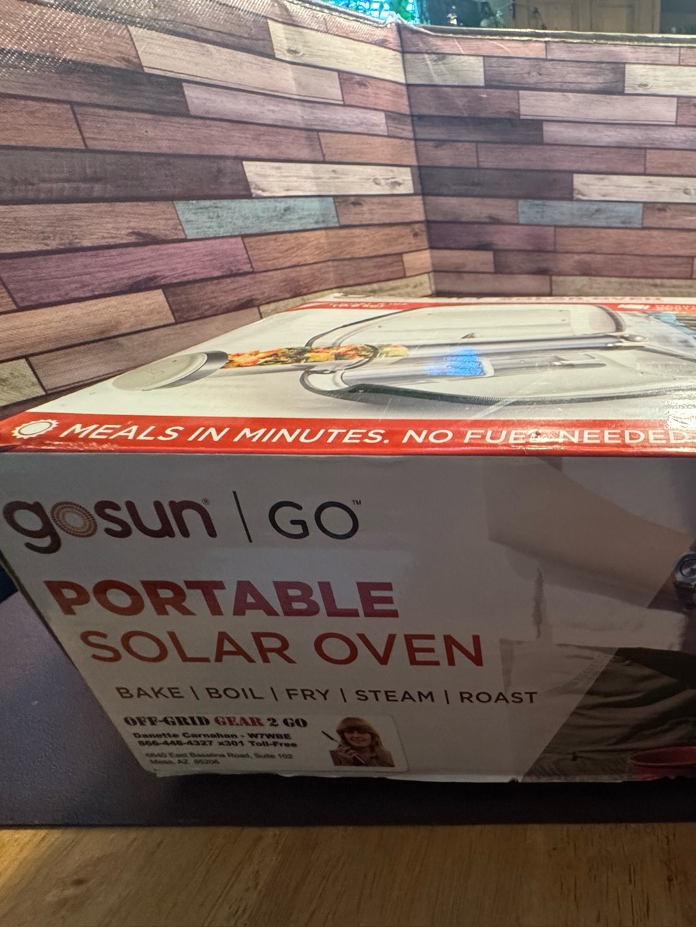 GoSun Go Portable Solar Oven - with E-tray